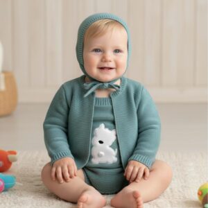 Conjuntos 3 piezas bebé unisex